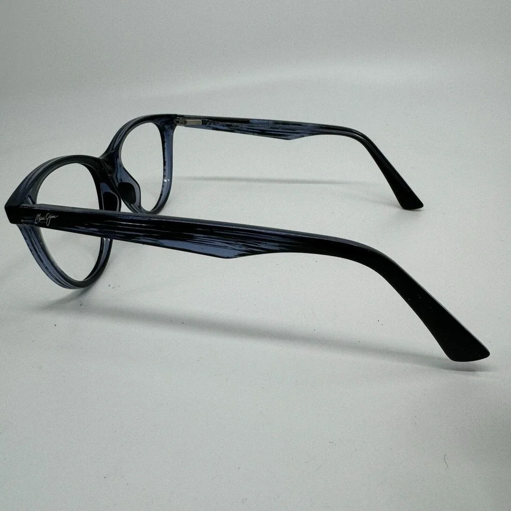 Maui Jim Cathedrals MJ782-03S Sunglasses Blue Cat Eye Polarized 52-17-144 H10730